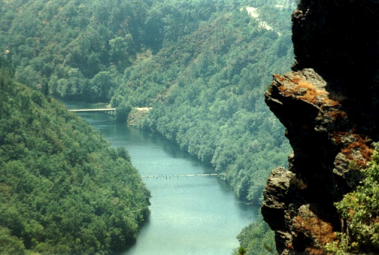 Puente de Villanueva entre Boal y Villayn sobre el Rio Navia.